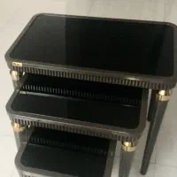 فروش ۳ عدد میز عسلی و یک میز وسط و میز تلویزیون ست