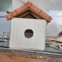 لانه پرنده و خانه چوبی