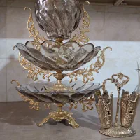 سه تیکه پذیرایی برنز