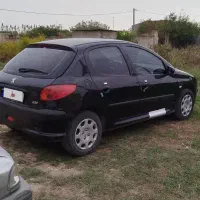 *پژو 206 تیپ 3کارمندی بیرنگ شاسی پلمپ،در بهشهر *|خودرو سواری و وانت|گرگان, |دیوار