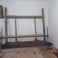 دار قالی ۳×۲ و تمام وسیله‌ قالی تخت چاقو دفه شیش