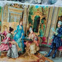 تابلو فرش شاعر جوان