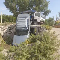 جرثقیل ۴تن دکل بلندو خودروبر دودیفرانسیل سبلان|خدمات حمل و نقل|مشگین شهر, |دیوار