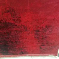 فرش ماشینی لاکی قرمز مشکی