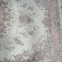 2عدد فرش 500شانه گل برجسته9متری