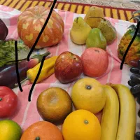 میوه های مصنوعی و سبزیجات خارجی ودکور میوه ای|صنایع دستی و سایر لوازم تزئینی|شیراز, زرهی|دیوار