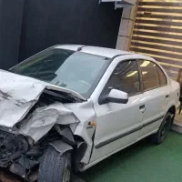 سمند ef7 مدل ۹۱ دوگانه کارخانه تصادفی