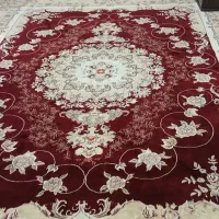 یک تخته فرش ۱۲ متری میز تاویزیون شرکتی کارکرده.|فرش|محمدشهر, محمدشهر|دیوار