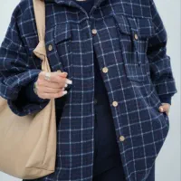 جیب صلیبی چهارخانه پشمی تخفیف بسیار ویژه عید