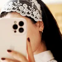 هدبند گیپوری ترند خانومانه|لباس|کبودرآهنگ, |دیوار