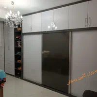 ساخت وتولید انواع کابینت وکمدو کافی بار بامجوزرسمی|مصالح و تجهیزات ساختمان|سهند, |دیوار