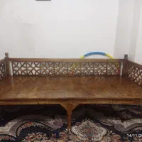 تخت سنتی بزرگ و سفارشی درست شده|تخت و سرویس خواب|الوند, |دیوار