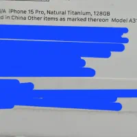 اپل iPhone 15 Pro با حافظهٔ ۱۲۸ گیگابایت|موبایل|شیراز, ارم|دیوار