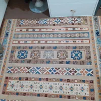 گلیم فرش ۳ متری تمیزو شسته شده
