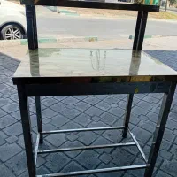 ترازوی محک ۵۰ ک ، فیش پرینتر اپسون ، میز کار استیل