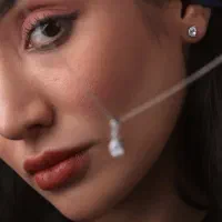 ( نیمست اشکی نقره اصلی )|بدلیجات|کرمانشاه, |دیوار