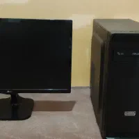 کیس گیمینگ و مانیتور