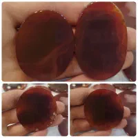 عقیق سرخ هندی ، بسیار درشت باب دکوری و گردنی