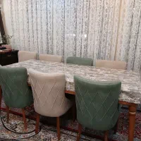 میز نهارخوری 8 نفره|میز و صندلی غذاخوری|تهران, تهران‌نو|دیوار