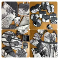 دوخت سرویس آشپزخانه|سفره، حوله، دستمال آشپزخانه|مرودشت, مختارآباد|دیوار