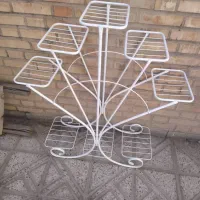 استند گل فلزی|گل و گیاه طبیعی|بروجن, |دیوار