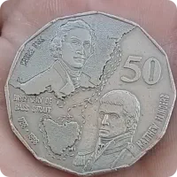 سکه۵۰سنتی استرالیا ارور|کلکسیون سکه، تمبر، اسکناس|مسجد سلیمان, |دیوار