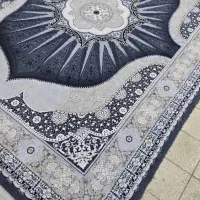 فرش گل چمن طاووس