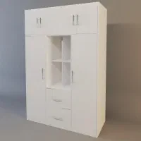 کمد لباس ویترین دار|جاکفشی، کمد، دراور|رشت, منظریه|دیوار