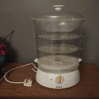 بخارپز فیلیپس اصل در حد نو فقط یکبار استفاده شده