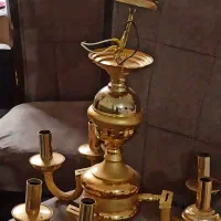 لوستر کلاسیک آب طلا کاری شده|لوستر و چراغ آویز|تهران, سازمان برنامه شمالی|دیوار