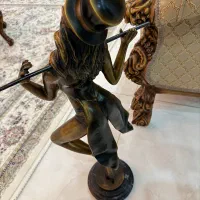 مجسمه دنسر قلع و سرب برنزی