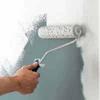 نقاشی ساختمان . ضد زنگ . رنگ امیزی