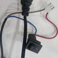 سیم برق دوشاخه کلیددار خارجی