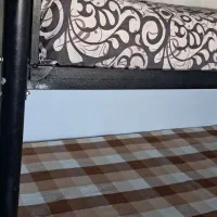 تخت فلزی دوطبقه adidas|تخت و سرویس خواب|قزوین, |دیوار