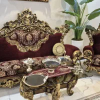 سرویس مبل ۹ نفره استیل