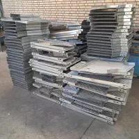 حدود ۱/۵ تن اتصالات سینی و کابل و زانو  برند ۵ تاش