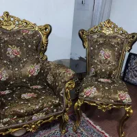 مبل سلطنتی 9نفره|مبلمان خانگی و میز عسلی|سنگر, |دیوار