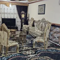 مبل سلطنتی ۹ نفره|مبلمان خانگی و میز عسلی|کهنوج, |دیوار