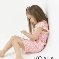 تاپ و شلوارک چین دار