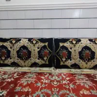 4عدد پشتی ابریشمی|پشتی|بهبهان, |دیوار