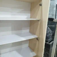 کتابخانه ویترینی و بایگانی + میز کامپیوتر + صندلی|کتابخانه، شلف، قفسههای دیواری|بندرعباس, |دیوار