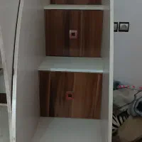یک عدد تخت خواب دو طبقه|تخت و سرویس خواب|خانمیرزا, |دیوار
