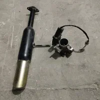 اگزوز دری سایلنت و دریچه گاز برای اگزوز