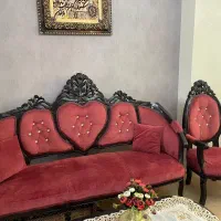 مبل لهستانی با چوب گردو