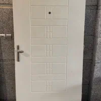 درب چوبی سنگین بدون چهارچوب