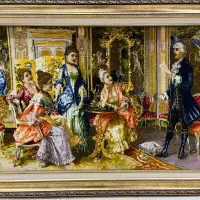 تابلو فرش دستبافت ابریشم/کار خاص برای سلیقه ی خاص