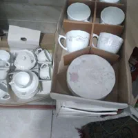 ارکوپال ۲۶ پارچه و استکان آرک۱۲و ۱۴ پارچه پذیرایی|ظروف سرو و پذیرایی|رشت, سلیمانداراب|دیوار