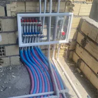 تاسیسات لوله کشی آب فاضلاب گرمایش از کف رادیاتور