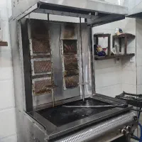 فر شاورما دو سیخ