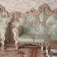 مبل هفت نفره تخت و کمد|مبلمان خانگی و میز عسلی|اصفهان, جلالیه|دیوار